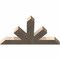 Ekena Millwork Saratoga Smooth Timber Gable Bracket, Douglas Fir, 48"W x 28"H x 3 1/2"D x 5 1/2"F, 14/12 Pitch GBW048X28X0406SAR00SDF - alternate 5